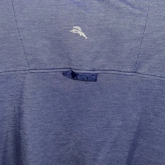 Tommy Bahama Marlin Blue Short Sleeve Polo XXL - Picture 5 of 5